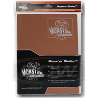 Monster Binder - Matte Brown 9 Pocket Album