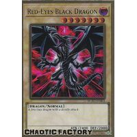 MGED-EN003 Red-Eyes Black Dragon Premium Gold Rare 1st Edition NM