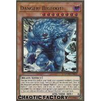MGED-EN018 Danger! Bigfoot! (alternate art) Premium Gold Rare 1st Edition NM