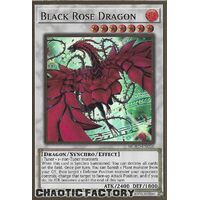 MGED-EN026 Black Rose Dragon (alternate art) Premium Gold Rare 1st Edition NM