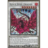 MGED-EN026 Black Rose Dragon Premium Gold Rare 1st Edition NM