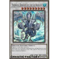 MGED-EN027 Trishula, Dragon of the Ice Barrier Premium Gold Rare 1st Edition NM