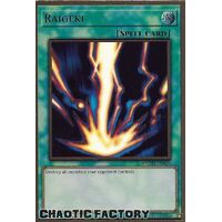 MGED-EN038 Raigeki Premium Gold Rare 1st Edition NM