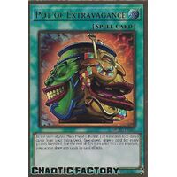 MGED-EN046 Pot of Extravagance Premium Gold Rare 1st Edition NM