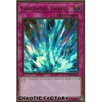 MGED-EN052 Torrential Tribute Premium Gold Rare 1st Edition NM