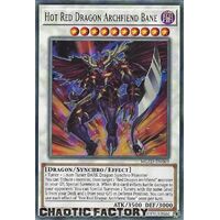 MGED-EN069 Hot Red Dragon Archfiend Bane Rare 1st Edition NM