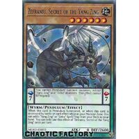 MGED-EN072 Zefraniu, Secret of the Yang Zing Rare 1st Edition NM