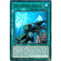 Yugioh MP18-EN016 True Draco Heritage Ultra Rare 1st Edition NM