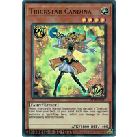 Yugioh MP18-EN037 Trickstar Candina Ultra Rare 1st Edition NM