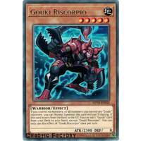 Yugioh MP18-EN040 Gouki Riscorpio Rare 1st Edition NM