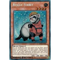Yugioh MP18-EN054 Rescue Ferret Secret Rare 1st Edition NM