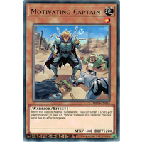 Yugioh MP18-EN055 Motivating Captain Rare 1st Edition NM