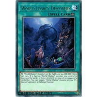 Yugioh MP18-EN073 World Legacy Discovery Rare 1st Edition NM