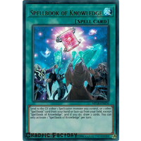 Yugioh MP18-EN076 Spellbook of Knowledge Ultra Rare 1st Edition NM