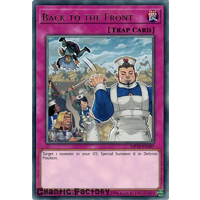 Yugioh MP18-EN087 Back to the Front Rare 1st Edition NM
