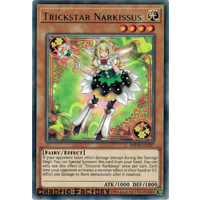 Yugioh MP18-EN107 Trickstar Narkissus Rare 1st Edition NM