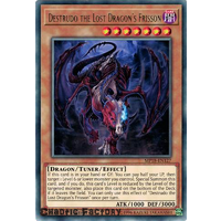 Yugioh MP18-EN127 Destrudo the Lost Dragon's Frisson Rare 1st Edition NM