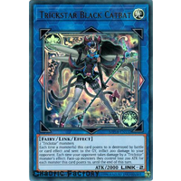 Yugioh MP18-EN132 Trickstar Black Catbat Ultra Rare 1st Edition NM