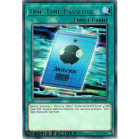 Yugioh MP18-EN141 One-Time Passcode Rare 1st Edition NM