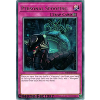 Yugioh MP18-EN152 Personal Spoofing Rare 1st Edition NM