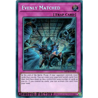 MP18-EN154 Evenly Matched Secret Rare 1st Edition NM