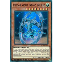 Yugioh MP18-EN182 Mekk-Knight Indigo Eclipse Super rare 1st Edition NM