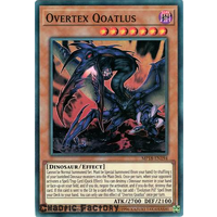 Yugioh MP18-EN194 Overtex Qoatlus Super rare 1st Edition NM