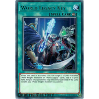 Yugioh MP18-EN206 World Legacy Key Rare 1st Edition NM
