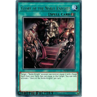 Yugioh MP18-EN207 Glory of the Noble Knights Rare 1st Edition NM