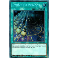 Yugioh MP18-EN209 Pendulum Paradox Secret Rare 1st Edition NM