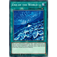 Yugioh MP18-EN233 End of the World Common 1st Edition NM
