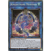 Yugioh MP19-EN025 Knightmare Mermaid Prismatic Secret Rare  NM