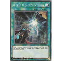  MP19-EN038 World Legacy Succession Prismatic Secret Rare  NM
