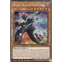 Yugioh MP19-EN090 Mana Dragon Zirnitron Prismatic Secret Rare  NM