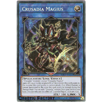 Yugioh MP19-EN105 Crusadia Magius Prismatic Secret Rare  NM