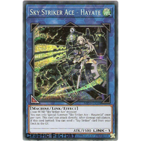 Yugioh MP19-EN109 Sky Striker Ace - Hayate Prismatic Secret Rare  NM