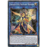 MP19-EN188 Galaxy-Eyes Solflare Dragon Prismatic Secret Rare  NM