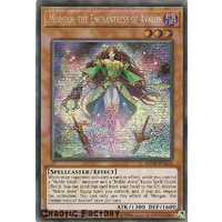 Yugioh MP19-EN223 Morgan, the Enchantress of Avalon Prismatic Secret Rare  NM