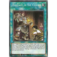 Yugioh MP19-EN224 Heritage of the Chalice Prismatic Secret Rare  NM