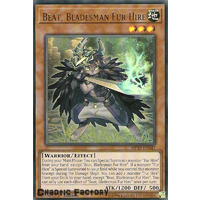 Yugioh MP19-EN247 Beat, Bladesman Fur Hire Ultra Rare  NM