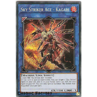 MP19-EN257 Sky Striker Ace - Kagari Prismatic Secret Rare  NM