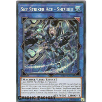 MP19-EN258 Sky Striker Ace - Shizuku Prismatic Secret Rare  NM