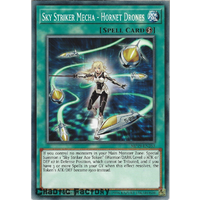 Yugioh MP19-EN263 Sky Striker Mecha - Hornet Drones Common  NM