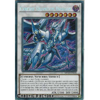 MP20-EN018 Cyberse Quantum Dragon Prismatic Secret Rare 1st Edition NM