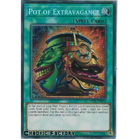 MP20-EN030 Pot of Extravagance Prismatic Secret Rare 1st Edition NM