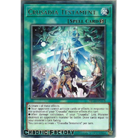 MP20-EN078 Crusadia Testament Rare 1st Edition NM