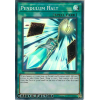 MP20-EN098 Pendulum Halt Super Rare 1st Edition NM