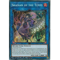 MP20-EN122 Shaman of the Tenyi Prismatic Secret Rare 1st Edition NM