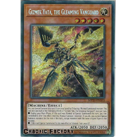MP20-EN163 Gizmek Yata, the Gleaming Vanguard Prismatic Secret Rare 1st Edition NM