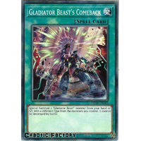 MP20-EN184 Gladiator Beast's Comeback Common 1st Edition NM